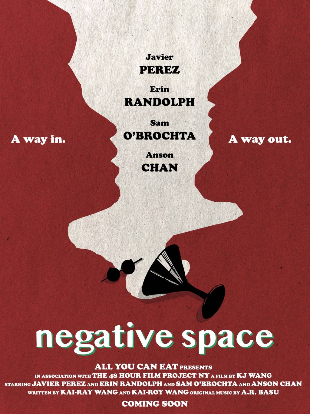 Filmposter for Negative Space